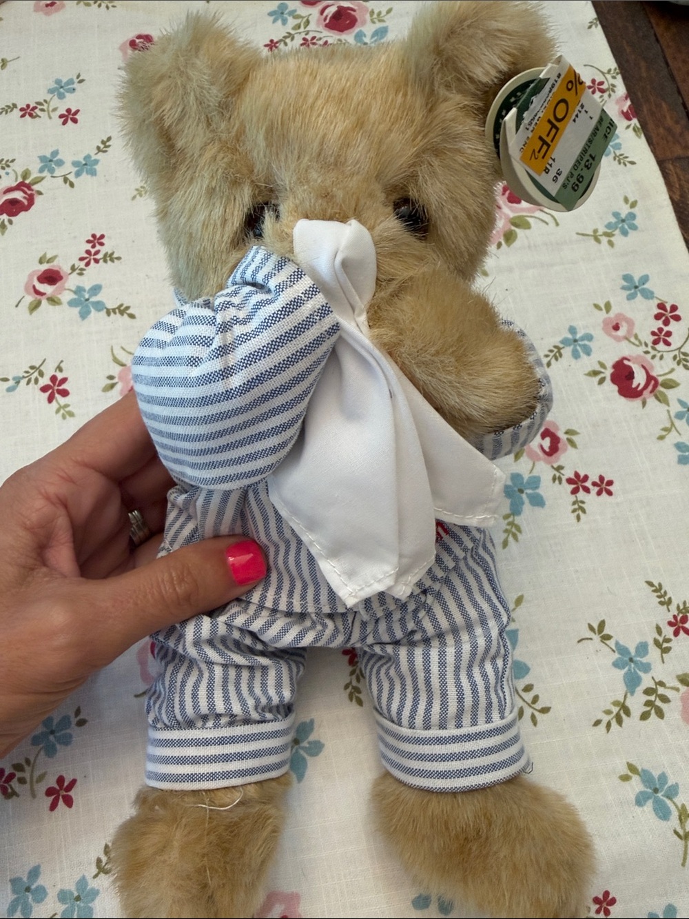 The Bearington Collection -Limited Collectible Illie Willie Plush -Get Well Soon - Picture 4 of 7